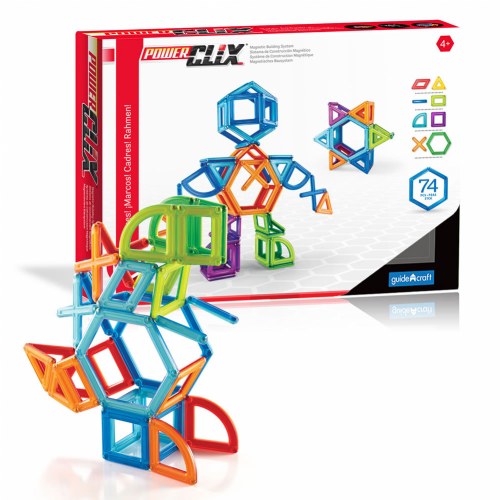 PowerClix® Frames Education Set - 74 Pieces