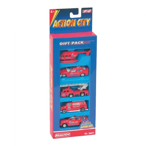 Fire Department Vehicle Set - 5 Pieces