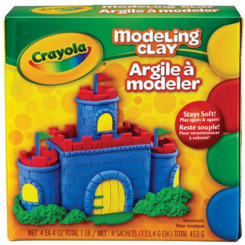 Crayola® Non Hardening Colorful Modeling Clay - 12 Boxes