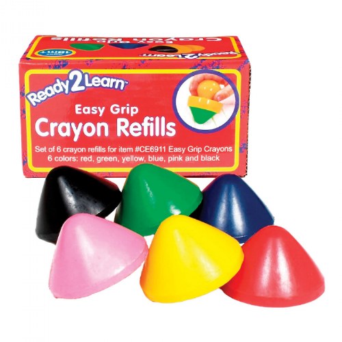 Easy-Grip Crayon Refill - Set of 6