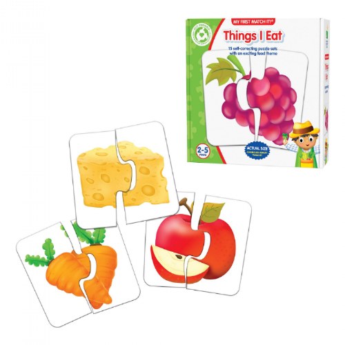 My First Match It&reg;! Things I Eat - 30 Pieces