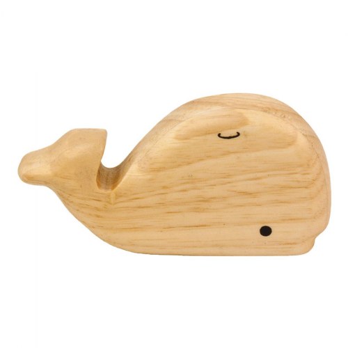 Wooden Whale Shaker