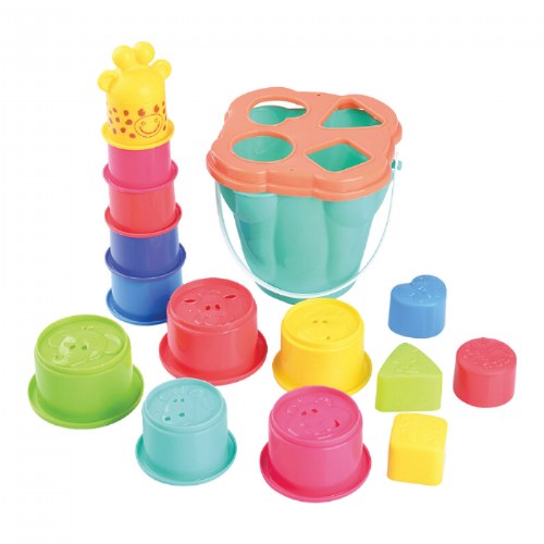 Giraffe Nest and Stack - 17 Pieces