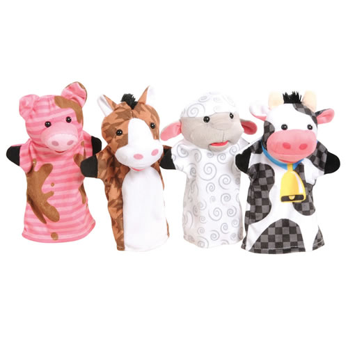 Classroom Puppet Pals Set of 16