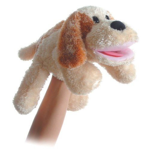 dog hand puppet