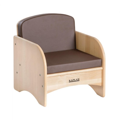 Premium Solid Maple Chair - Brown