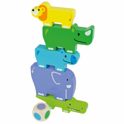 wooden animal stacker