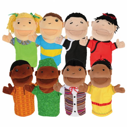 Diversity Puppet Set (Set of 8)