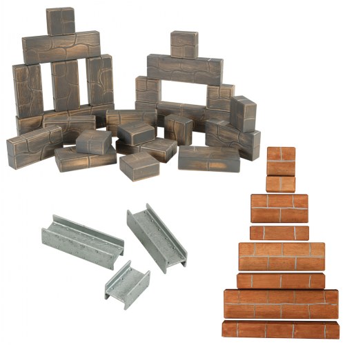 Unit Bricks®, Rocks, and Beams Value Set