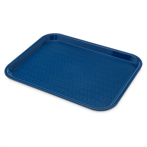 Skid Resistant Dietary Trays - Blue - Set of 6