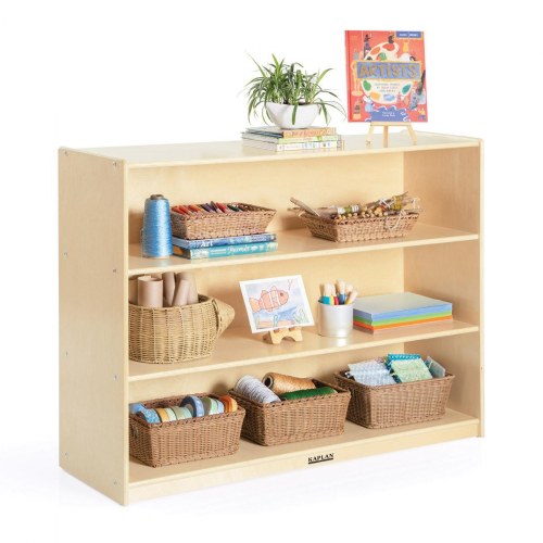 Carolina 3-Shelf Storage - Solid back