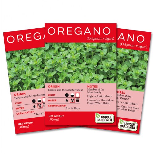 Oregano Seeds 3-Pack