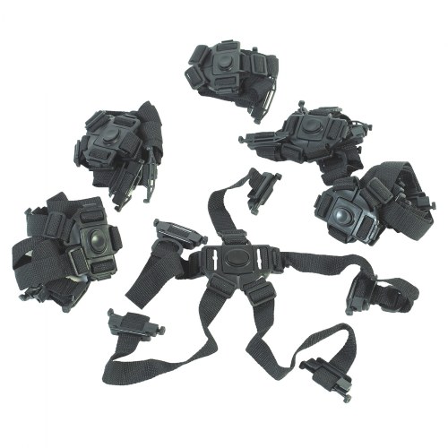 Bye-Bye Buggy Replacement Belt With Clip - Set of 6