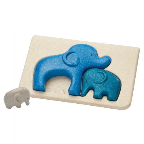 Elephant Family Puzzle