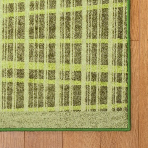 Sense of Place Carpet Runner Green 8' x 2' Rectangle