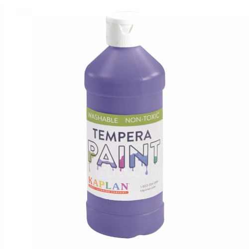 Kaplan Kolors Washable Tempera Paint - Purple - 16 oz