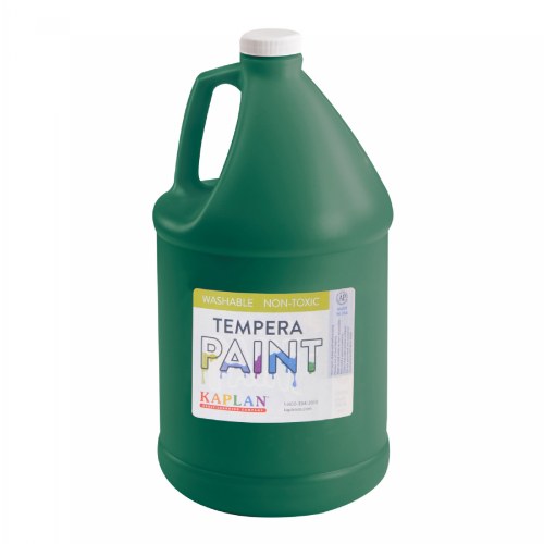 Kaplan Kolors Washable Tempera Paint - Green - 1 Gallon