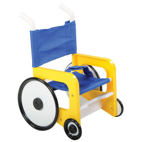 doll in a wheelchair