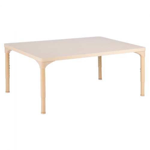 Laminate 30" x 48"  Rectangle Table with 12" - 16" Adjustable Legs
