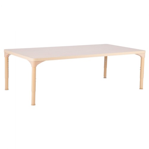 Laminate 30" x 60" Rectangle Table with 21" - 30" Adjustable Legs