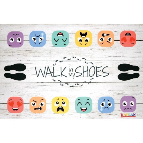 Walk in My Shoes Mat with Printable Activities and Teacher Guide