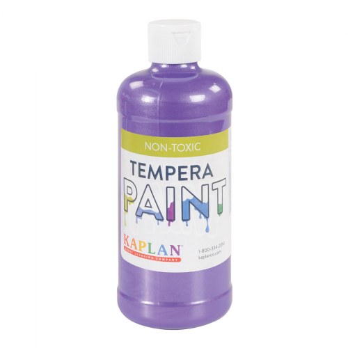 Sparkle Tempera 16 oz. Paint - Violet