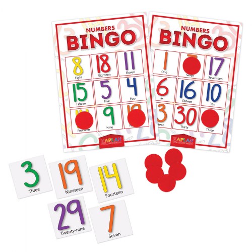 Kaplan Numbers Bingo Game