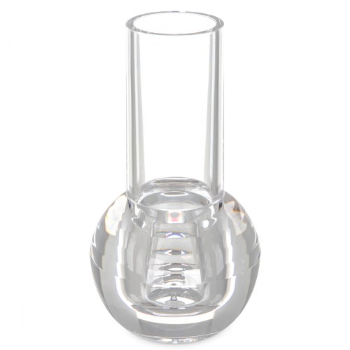 6" Clear Acrylic Bud Vase