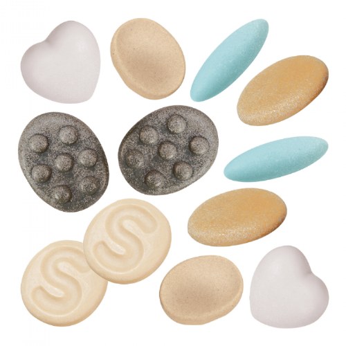 Sensory Worry Stones - 12 Pieces