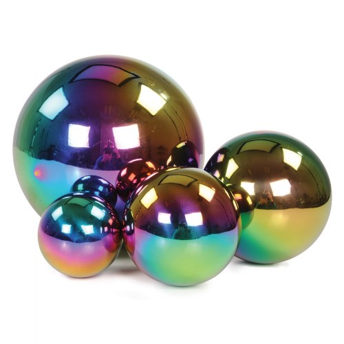 Sensory Reflective Color Burst Balls - 4 Pieces