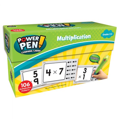 Power Pen Cards - Multiplication