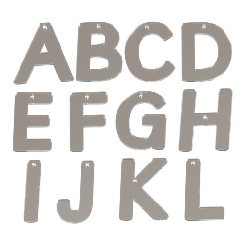Mirror Letters Uppercase
