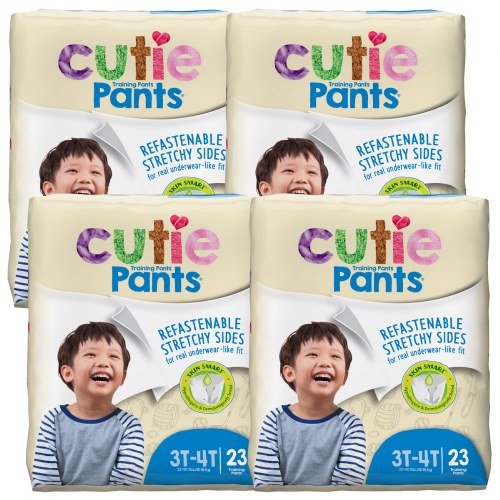 Cuties Training Pants 4 Pack - Boys - 3T-4T - 32-40 lbs. - 92 Pants