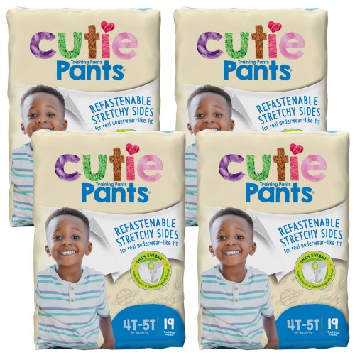 Cuties Training Pants 4 Pack - Boys - 4T-5T - 38 lbs. & up - 76 Pants