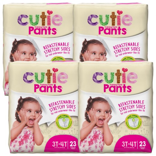 Cuties Training Pants - Girls - 3T-4T - 32-40 lbs. - 92 Pants