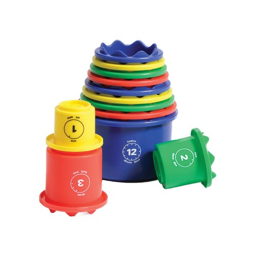 Measure Up Stacking Cups - Washable