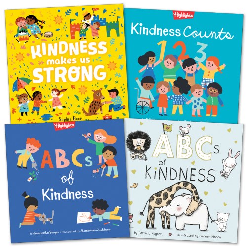 Toddler Kindness Book Set to Engage Emerging Readers - Set of 4