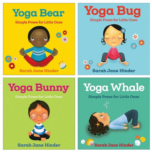 Toddler Yoga and Mindfulness Board Books - Set of 4