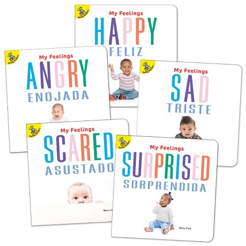 Infant/Toddler Bilingual Social Emotional Board Books -  Set of 5