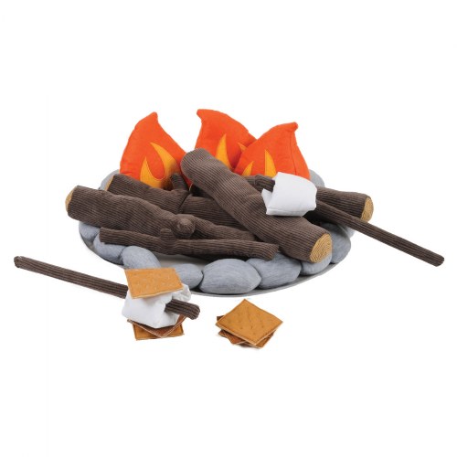 Campout Campfire and S'Mores Soft Toy Camp Set