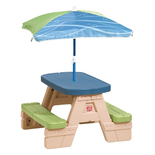 Sit 'N Play Picnic Table with Umbrella