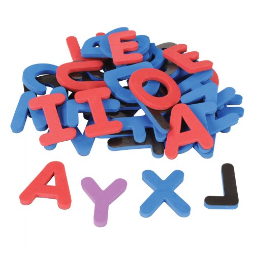 Magnetic Foam Uppercase Alphabet - Set of 40