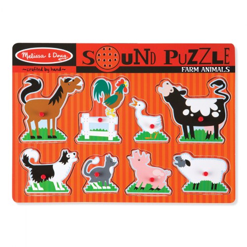 eenheid Preek Twisted Farm Animals Sound Puzzle
