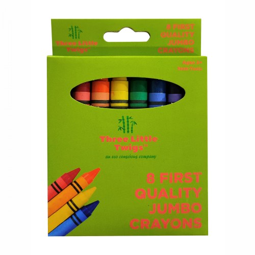 Jumbo Crayons 8 Count - Set of 5