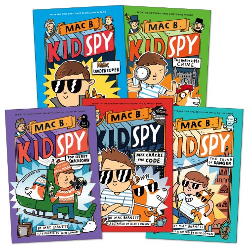 Mac B. Kid Spy Books - Set of 5