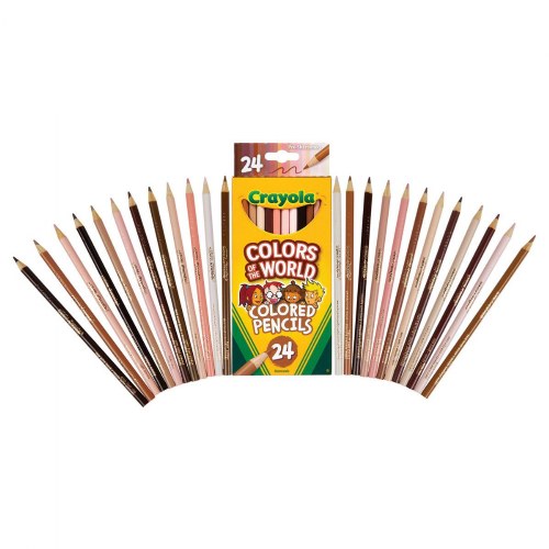Crayola® Colors of the World 24Count Colored Pencils