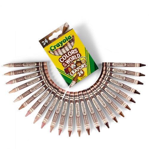 Crayola® Colors of the World 24Count Crayons Set of 4