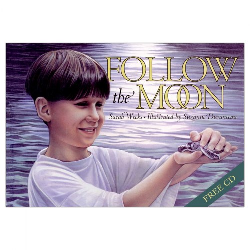 Follow the Moon - Hardcover Book and CD