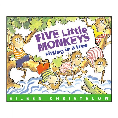 Five Little Monkeys Sitting in a Tree - Paperback