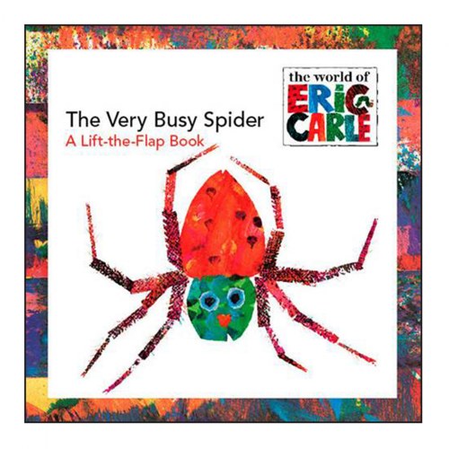 Very Busy Spider Flap Book - Paperback
